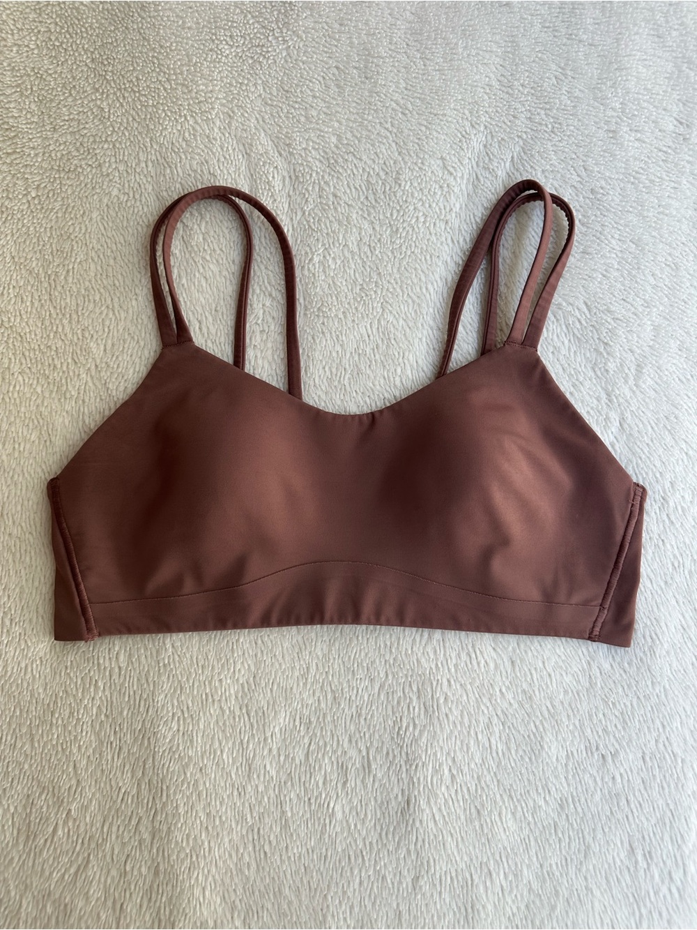 Lululemon Like a Cloud Bra Light Support B/C Cup Brown Smoky Topaz W2BYCS 8